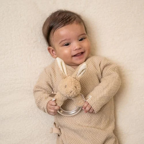 Bébé lapin Hochet - Beige