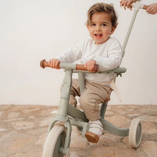4 en 1 tricycle vert
