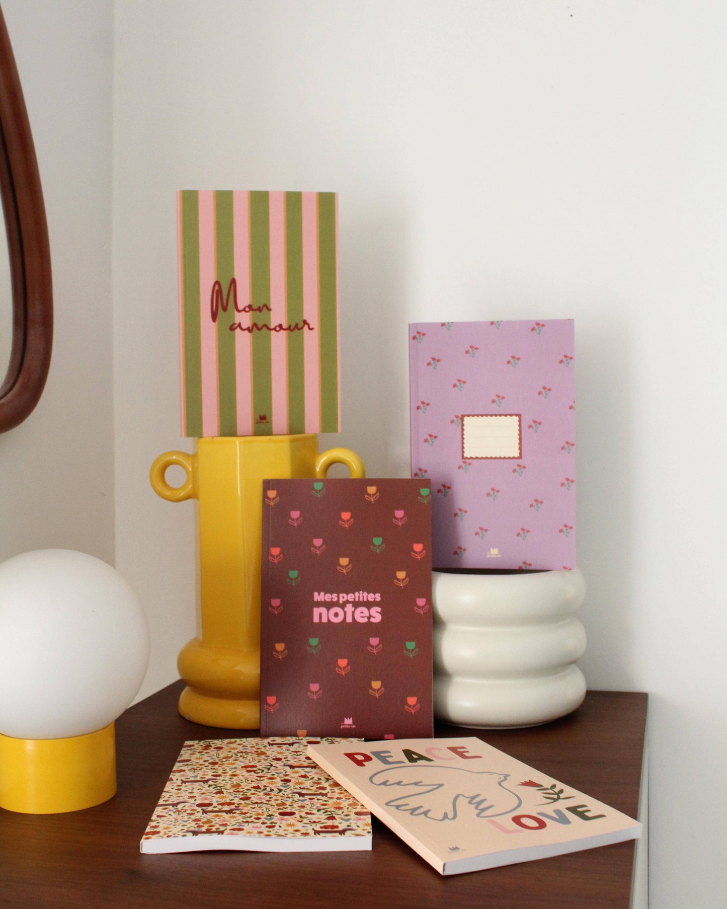 Ma Petite Vie - Carnet - Rayures Mon Amour (A5 - 15 x 21 cm - 96 pages)