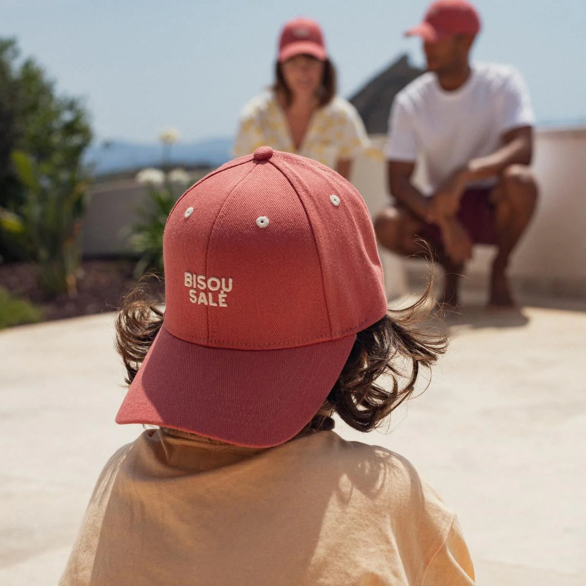 Casquette Bisou Salé Terracotta | Enfant ou Adulte