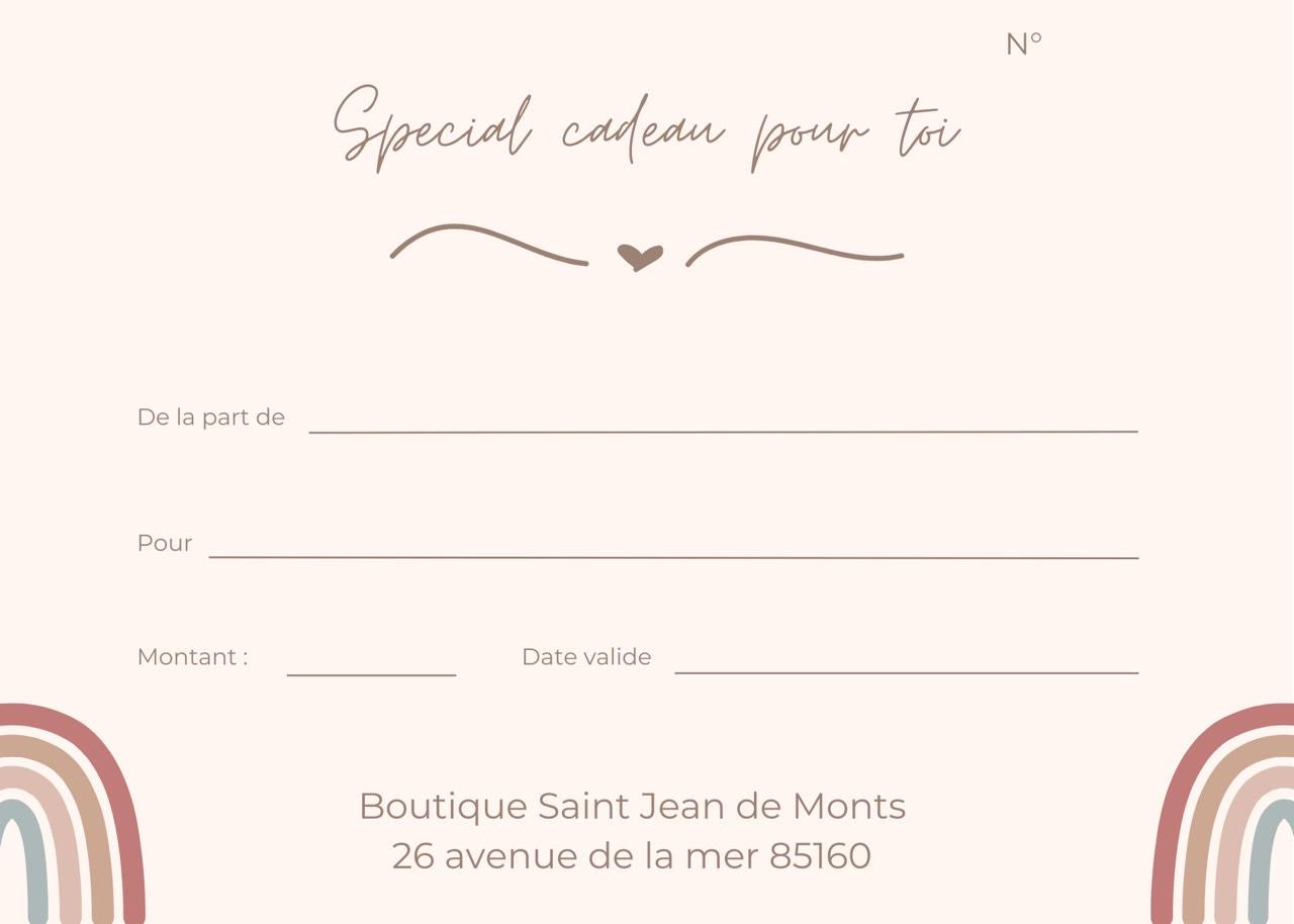 Carte Cadeau Tournicoti