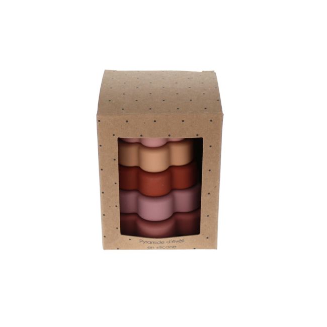 Tour empilable fleurs en silicone Mercredi et Patati