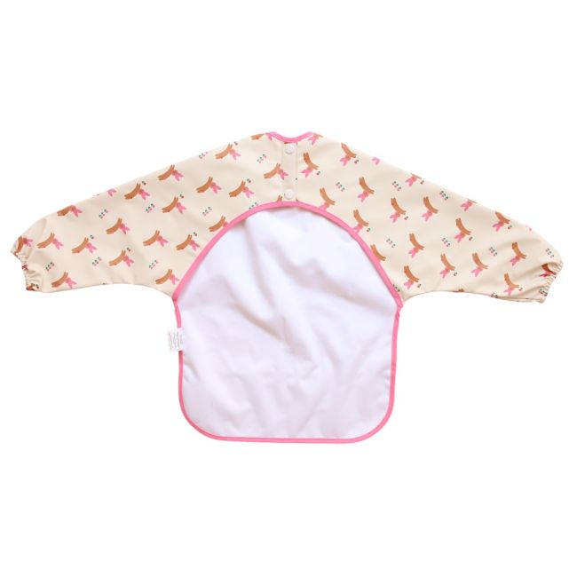 Bavoir tablier manches longues 1-3 ans - Chichi pompon Jolie saison