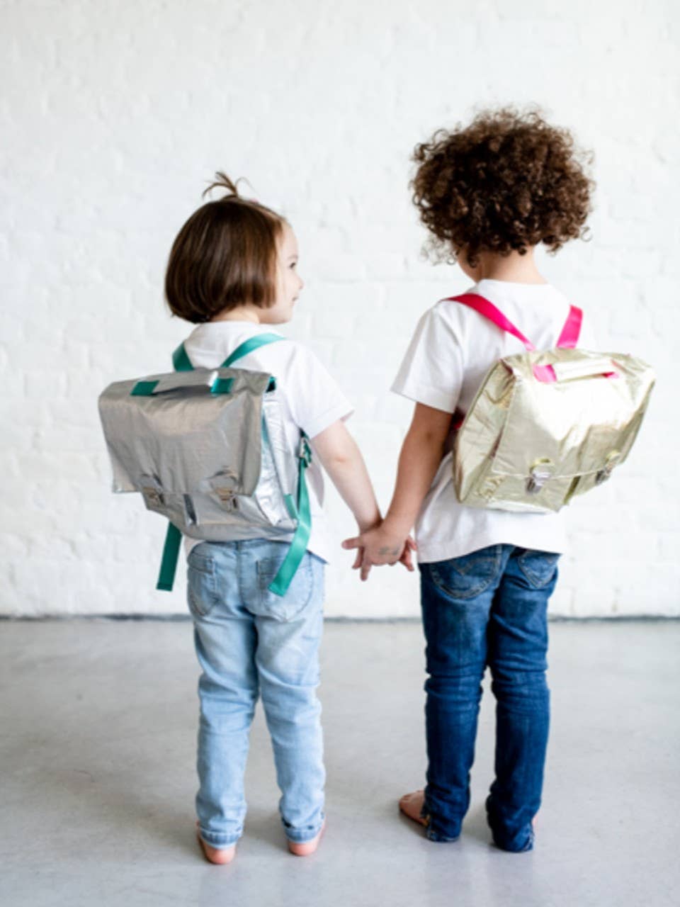Cartable argent&vert