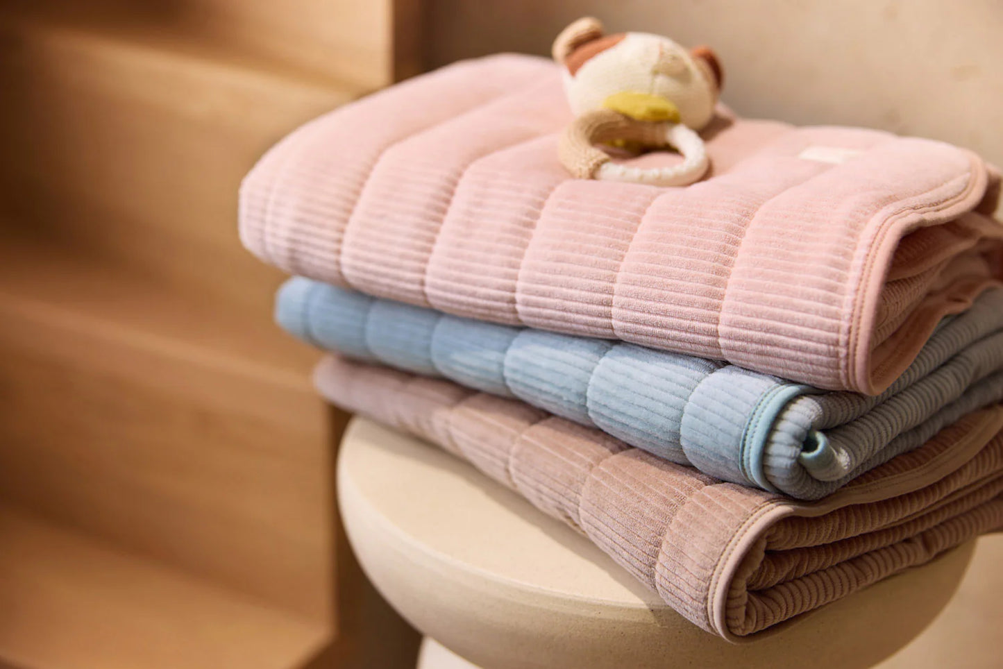 Couverture - Velvet Rib - Wild rose