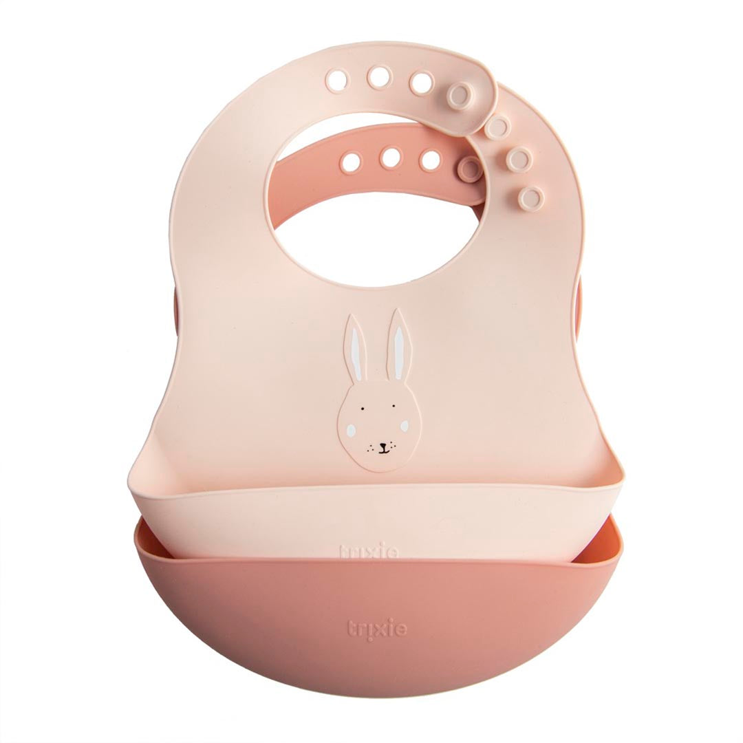 Bavoir silicone 2-pack