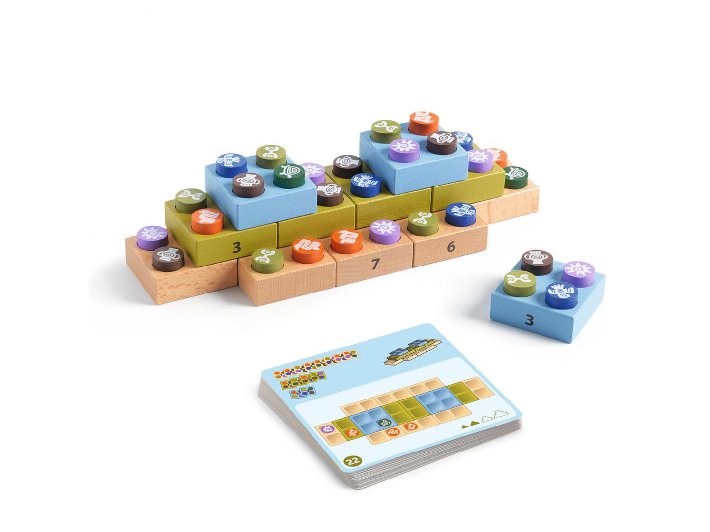 Jeu de logique Bloc Inca - FSC 100%