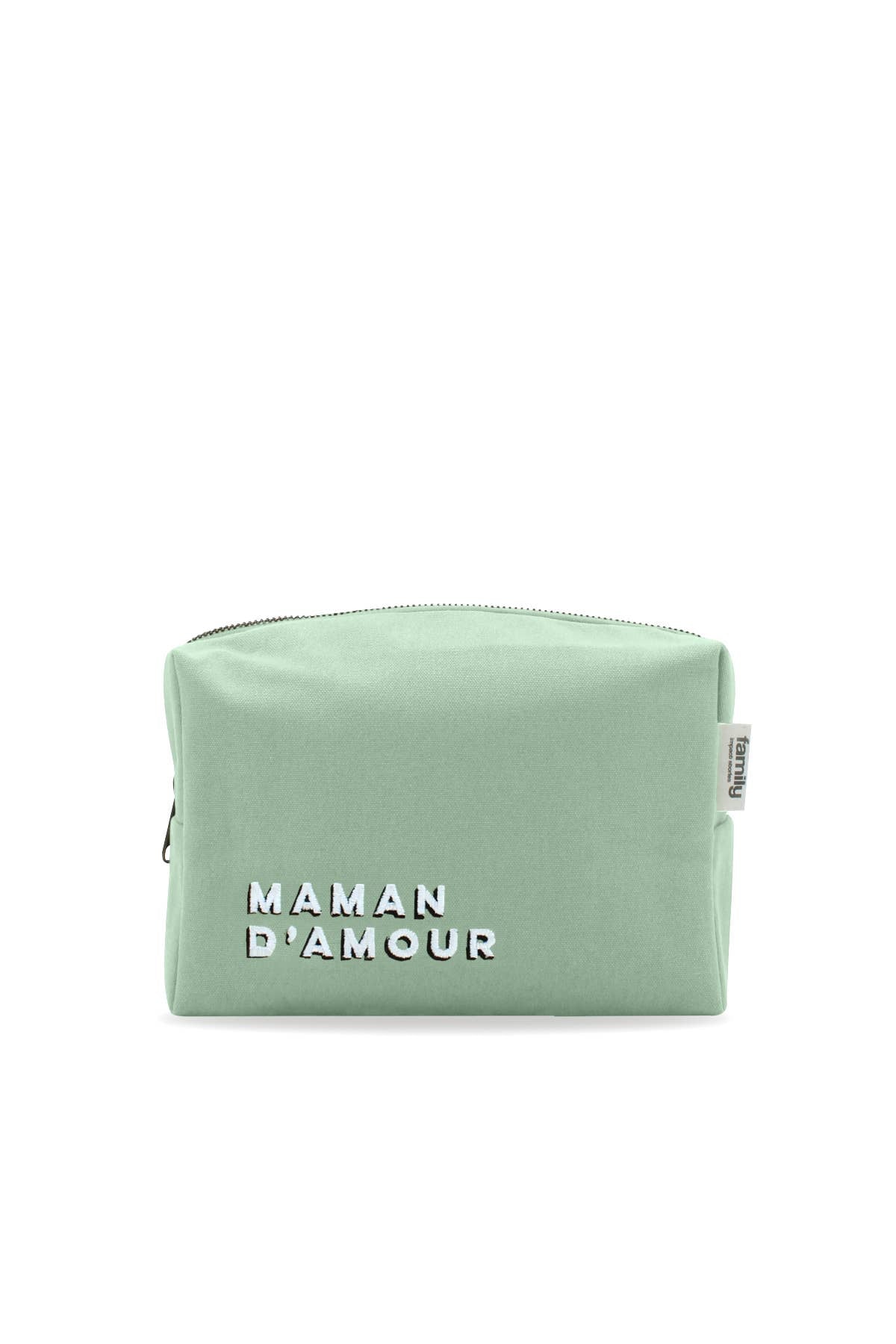 Family Impact Stories - TROUSSE DE TOILETTE MAMAN D’AMOUR VERT D’EAU