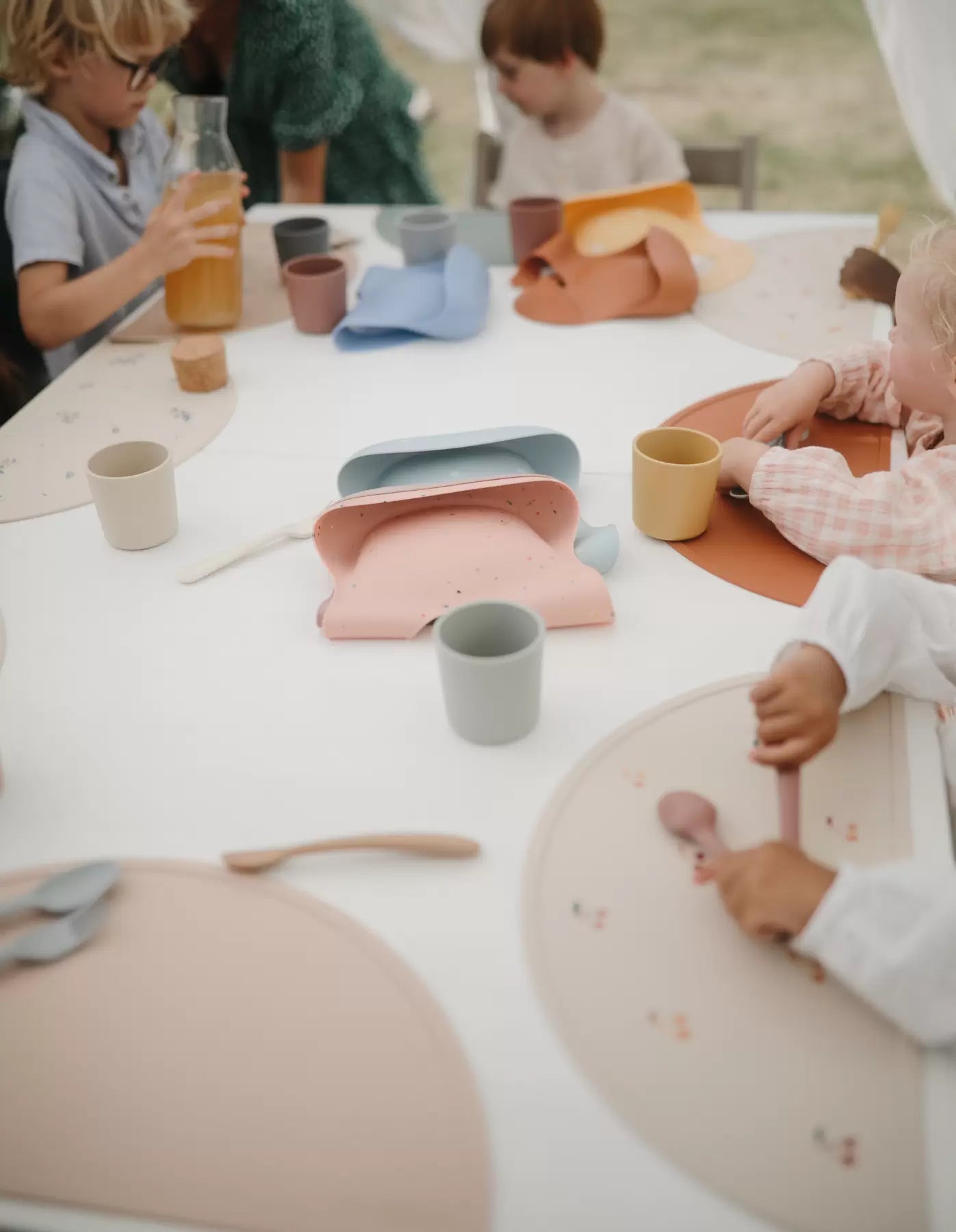 Set de table enfant silicone