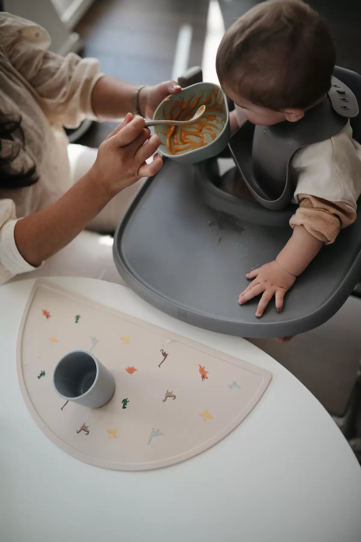 Set de table enfant silicone