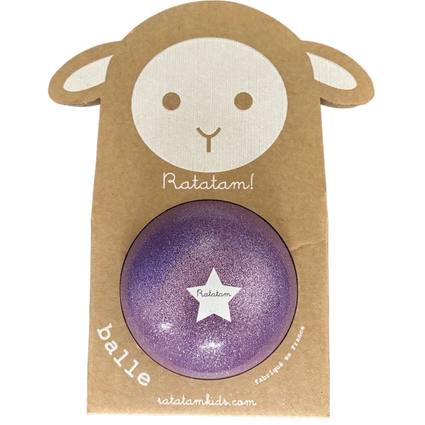 Ballon mouton summer 10 cm Violet