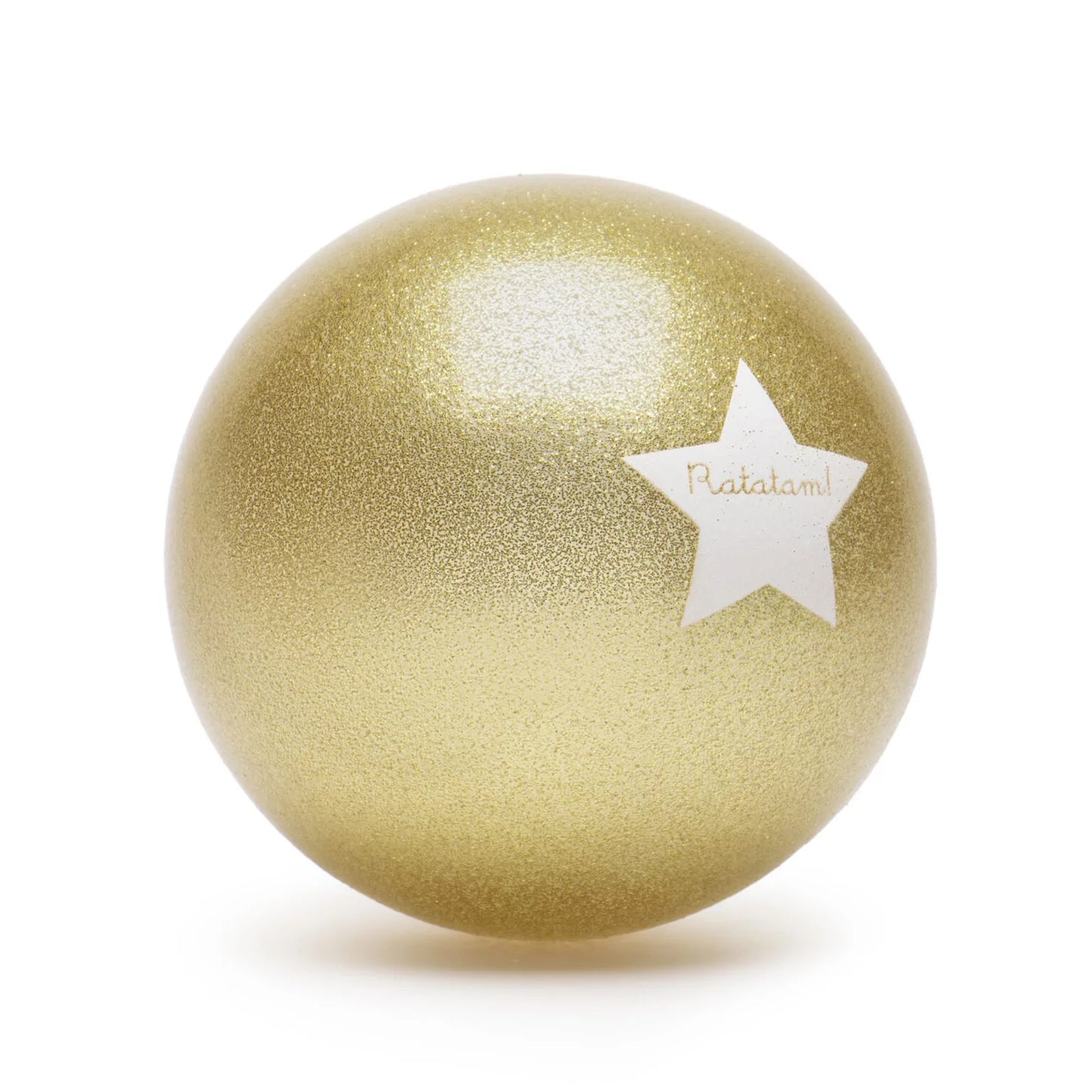 Le Ballon Paillettes Or 15 cm