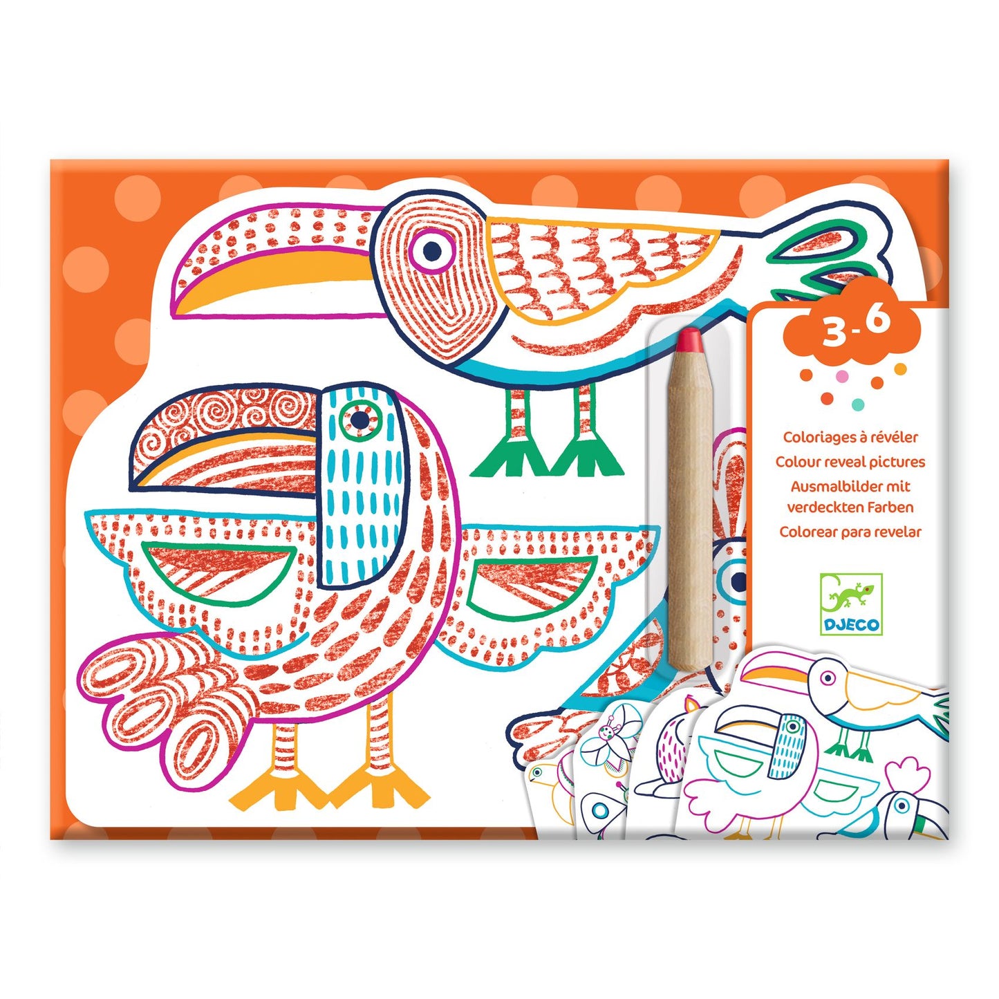 Coloriage Familles sauvages