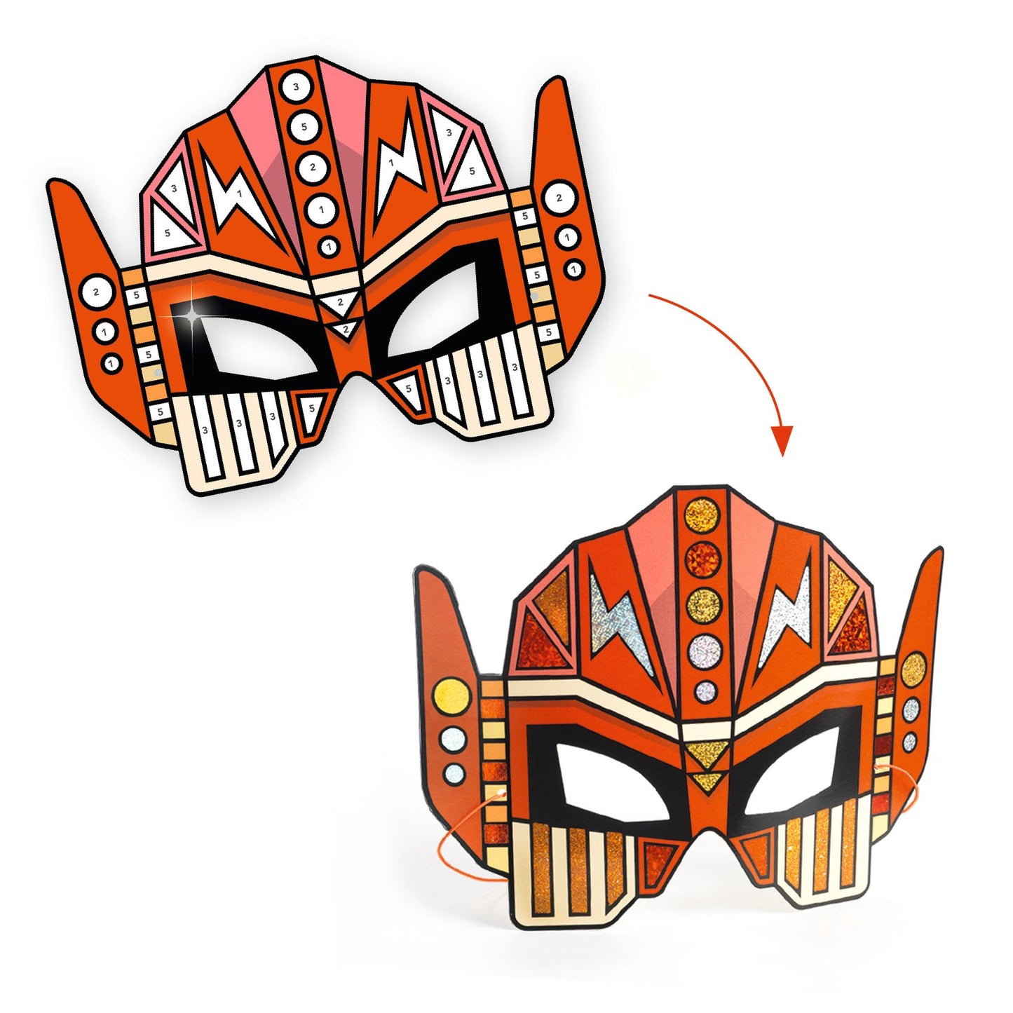 Masques DIY Super Robots