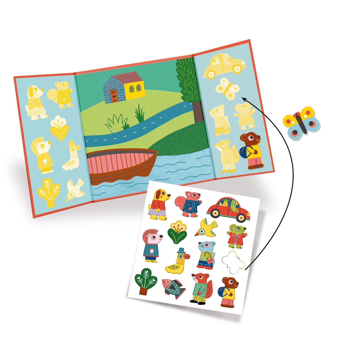 Stickers Les animaux