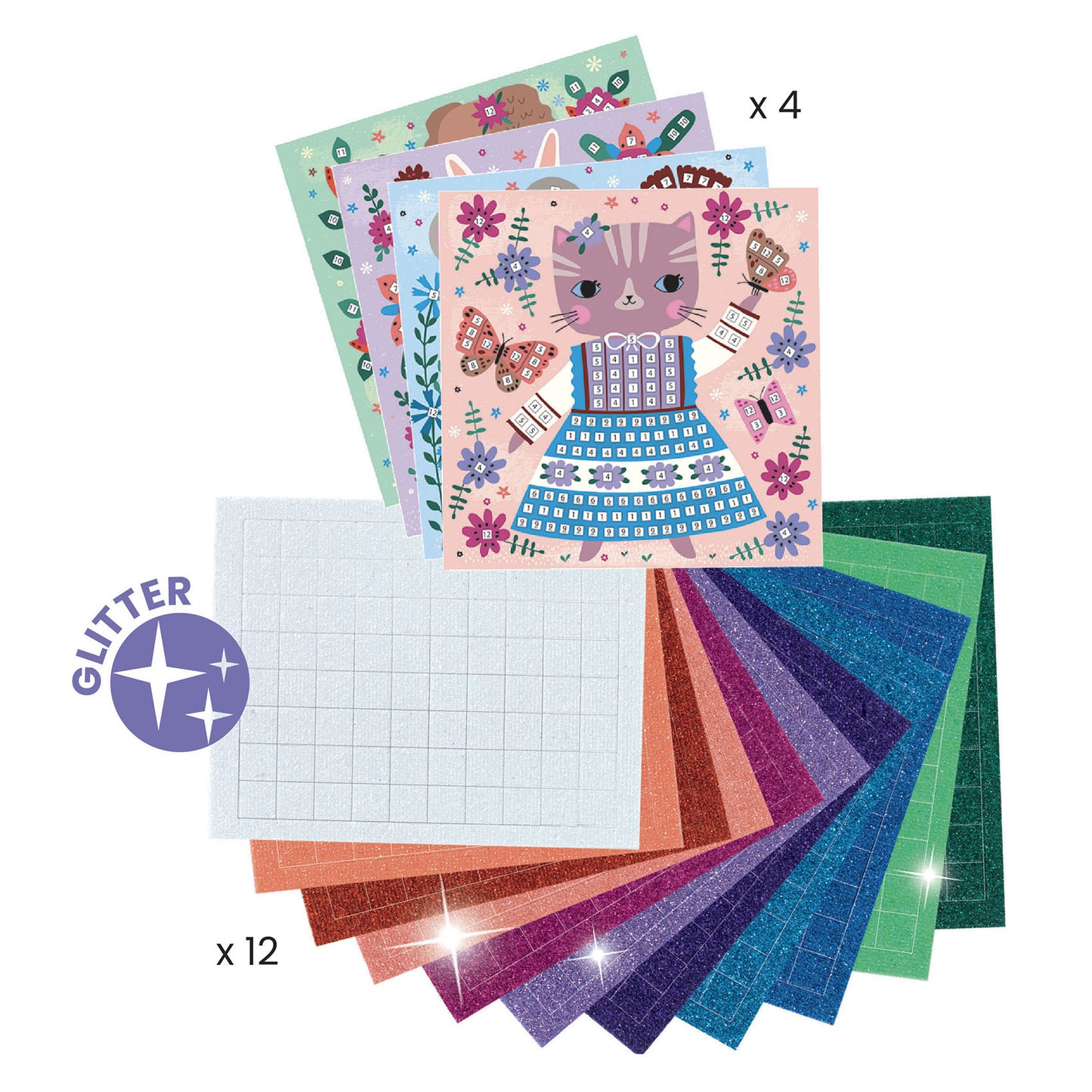 Coffret mosaiques Lovely pets