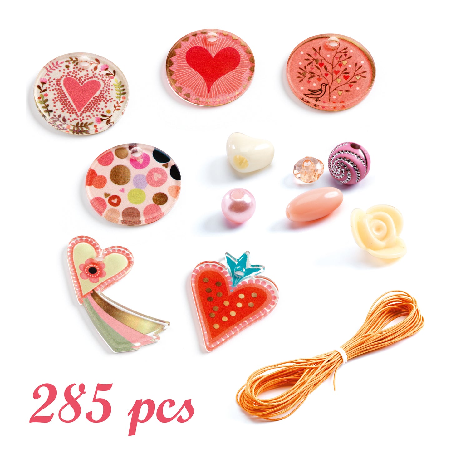 Perles coeurs