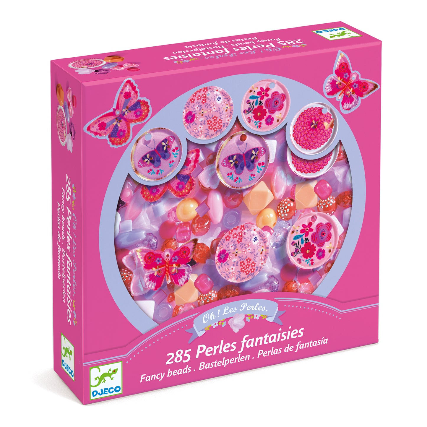 Perles fantaisies papillons