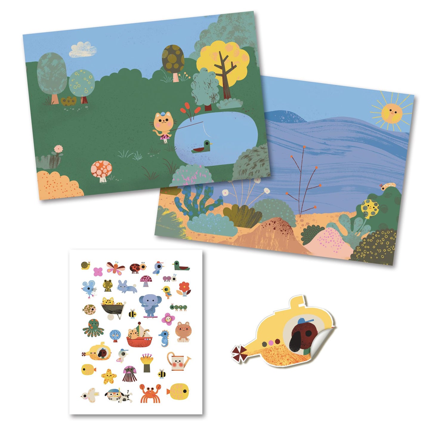 Créer avec des Stickers - Summertime