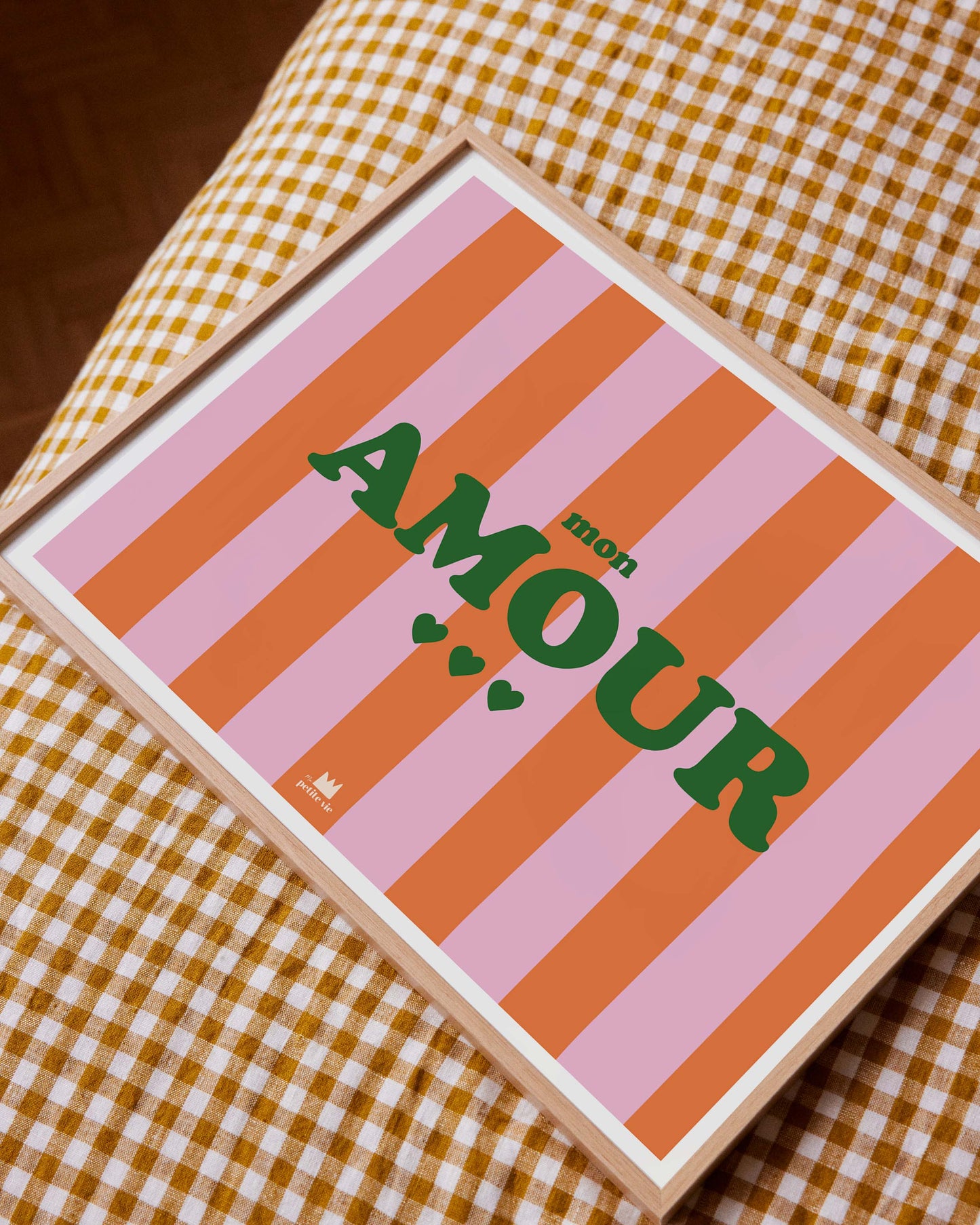 Ma Petite Vie - Affiche - décoration maison- Mon amour