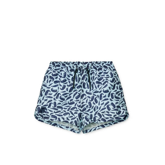 Short de bain imprimé AIDEN Ocean / Pure sky