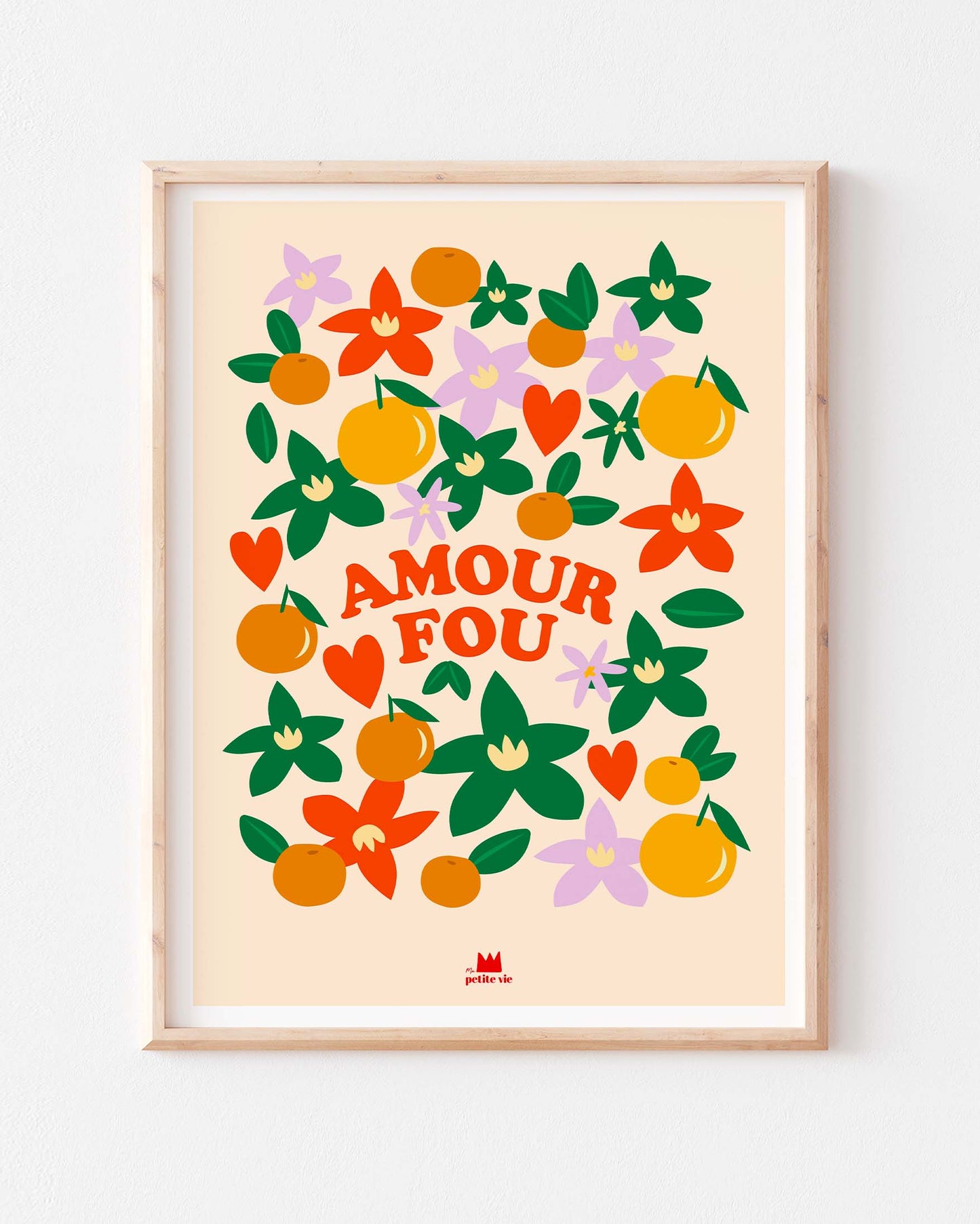 Ma Petite Vie - Affiche A3 - Amour fou