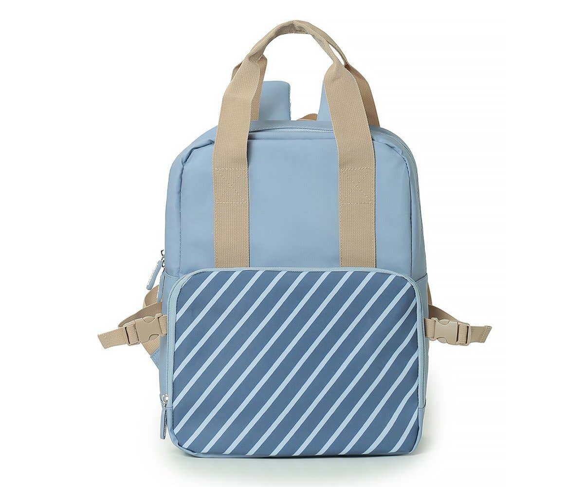 Tutete - Sac à dos isotherme Stripes Pink pour enfant