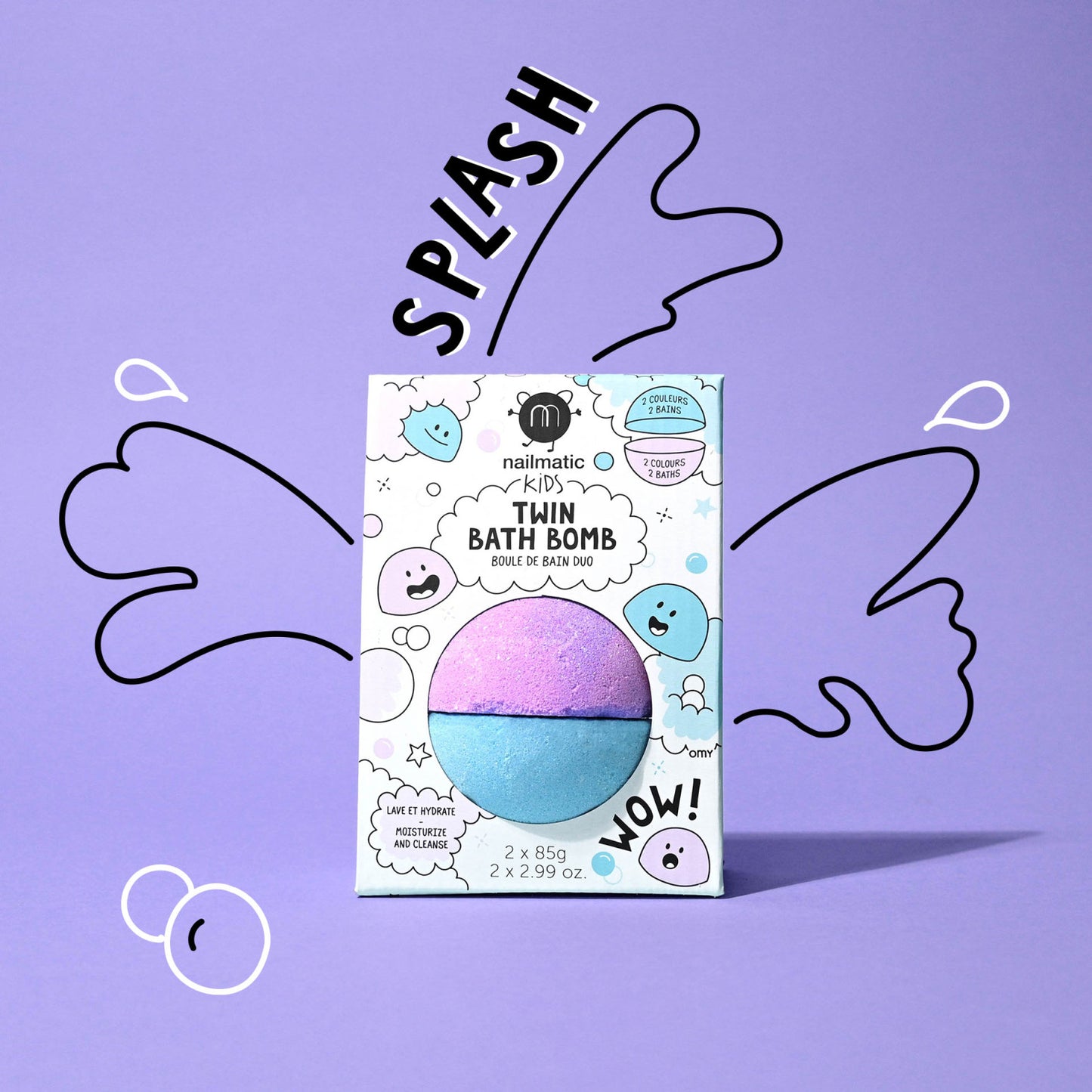 Boule de bain duo
