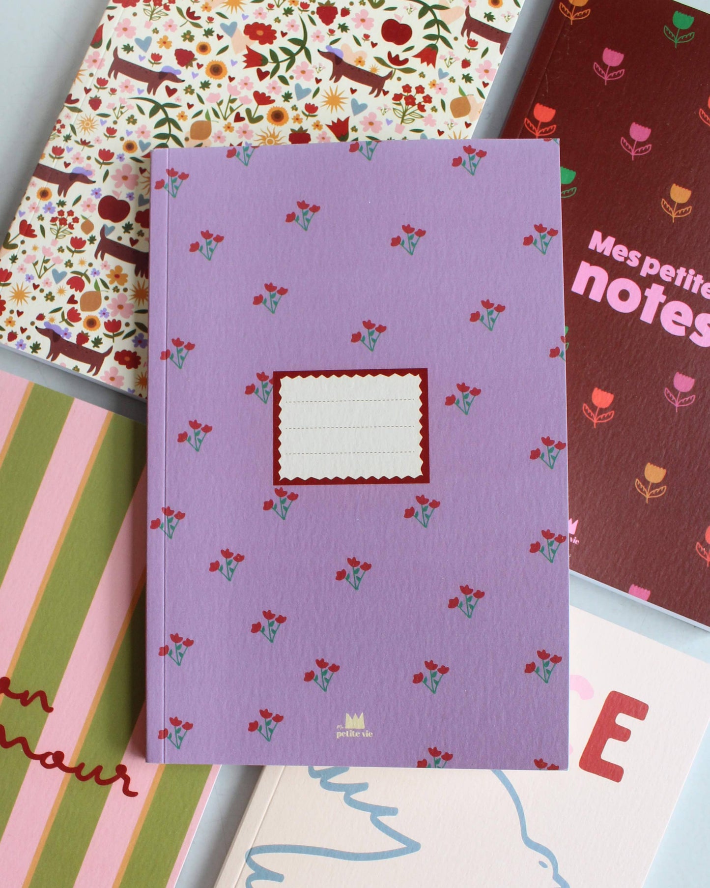 Ma Petite Vie - Carnet - Rayures Mon Amour (A5 - 15 x 21 cm - 96 pages)
