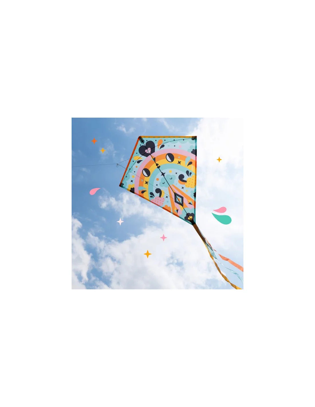Cerf-volant Kawaii