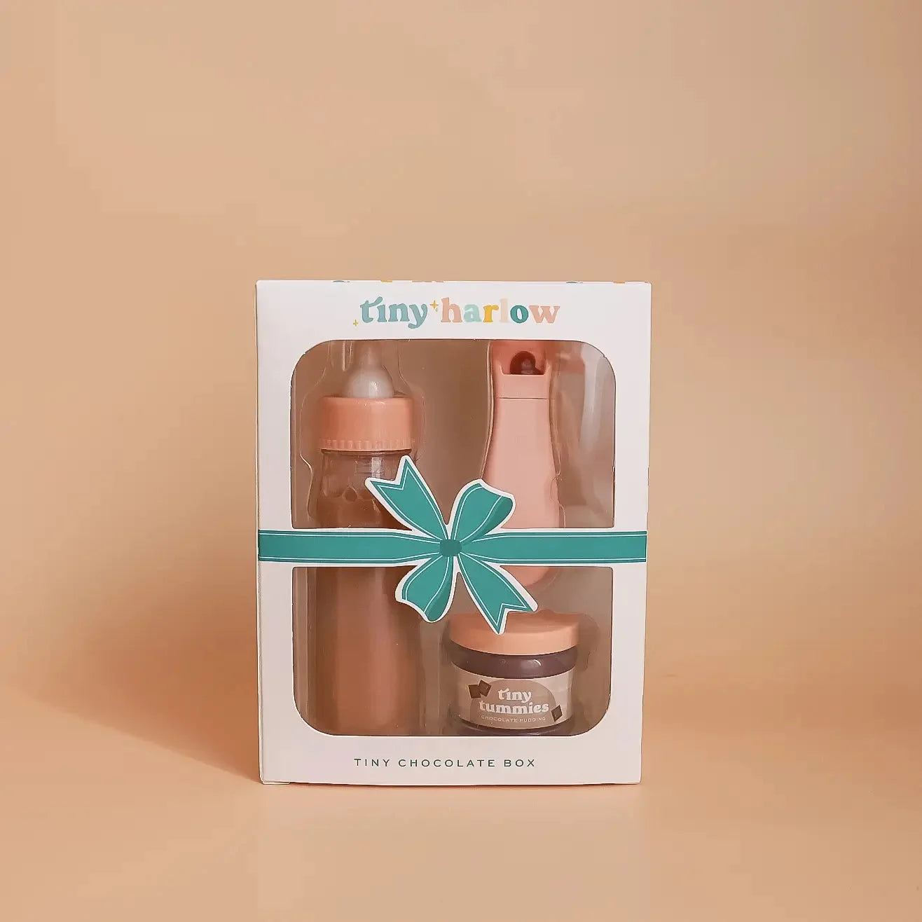 Coffret cadeau – Lait et pot magique au chocolat – Tiny Harlow