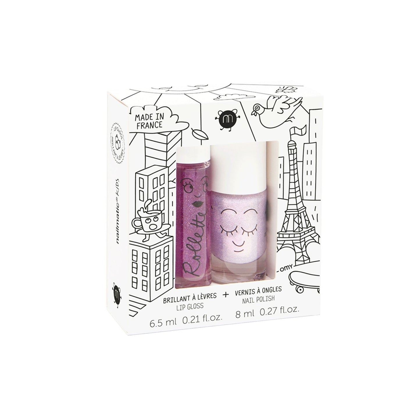 Coffret Kids Cottage Vernis Bella & Rollette Mûre