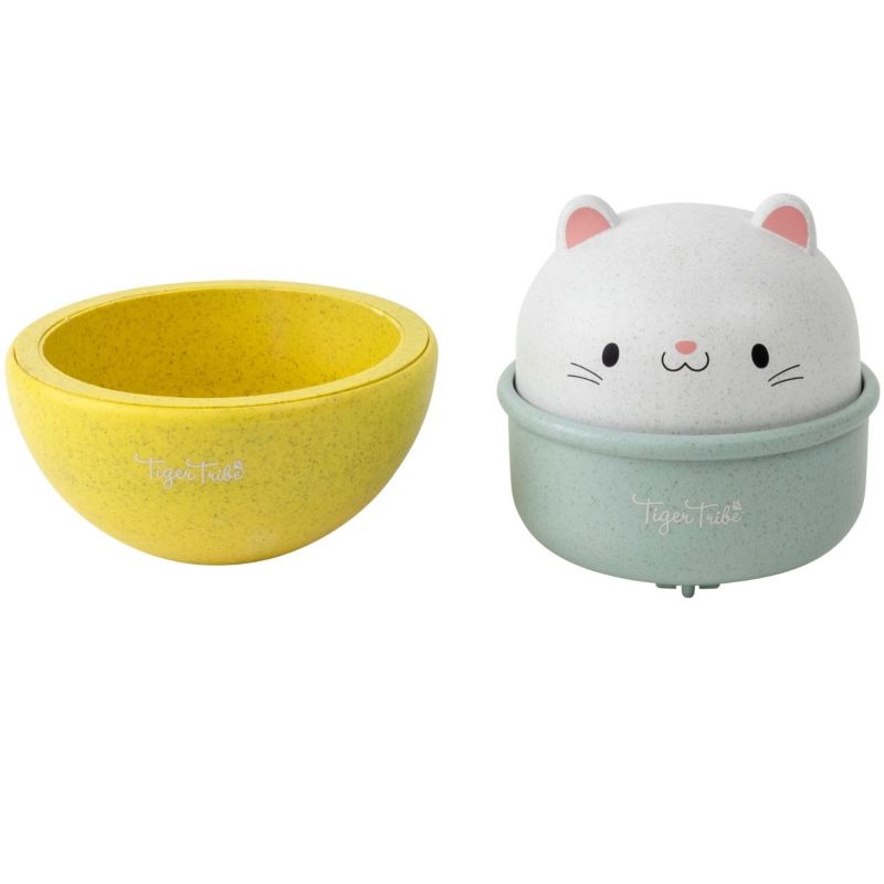 Culbuto et animal à friction chat