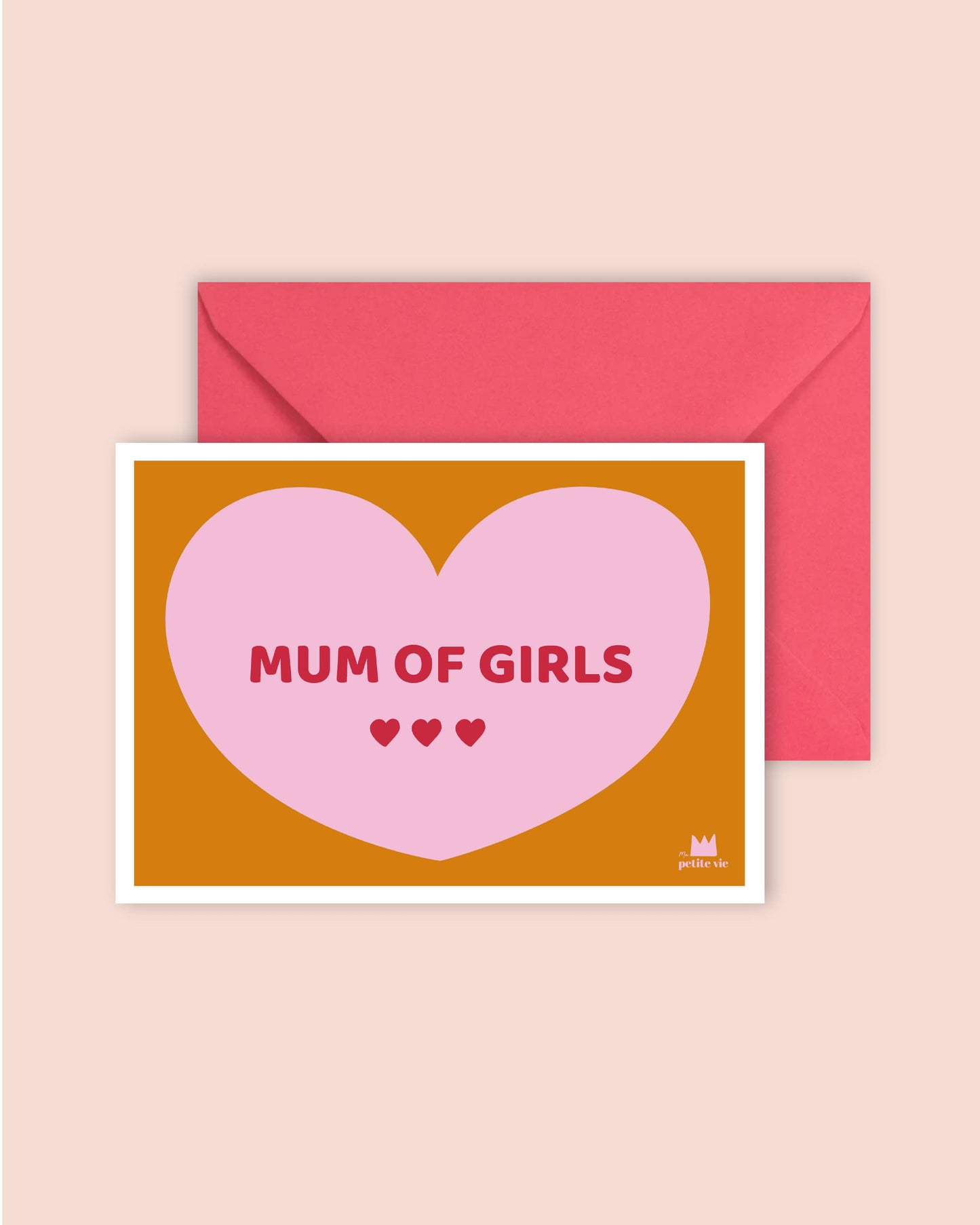 Ma Petite Vie - Carte de voeux - Mum of girls