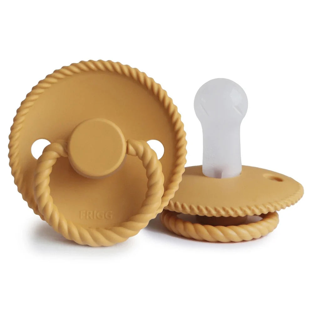 Tétines Frigg Rope - silicone Honey Gold