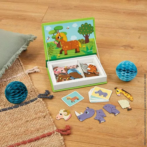 Magnéti'book animaux, 30 magnets