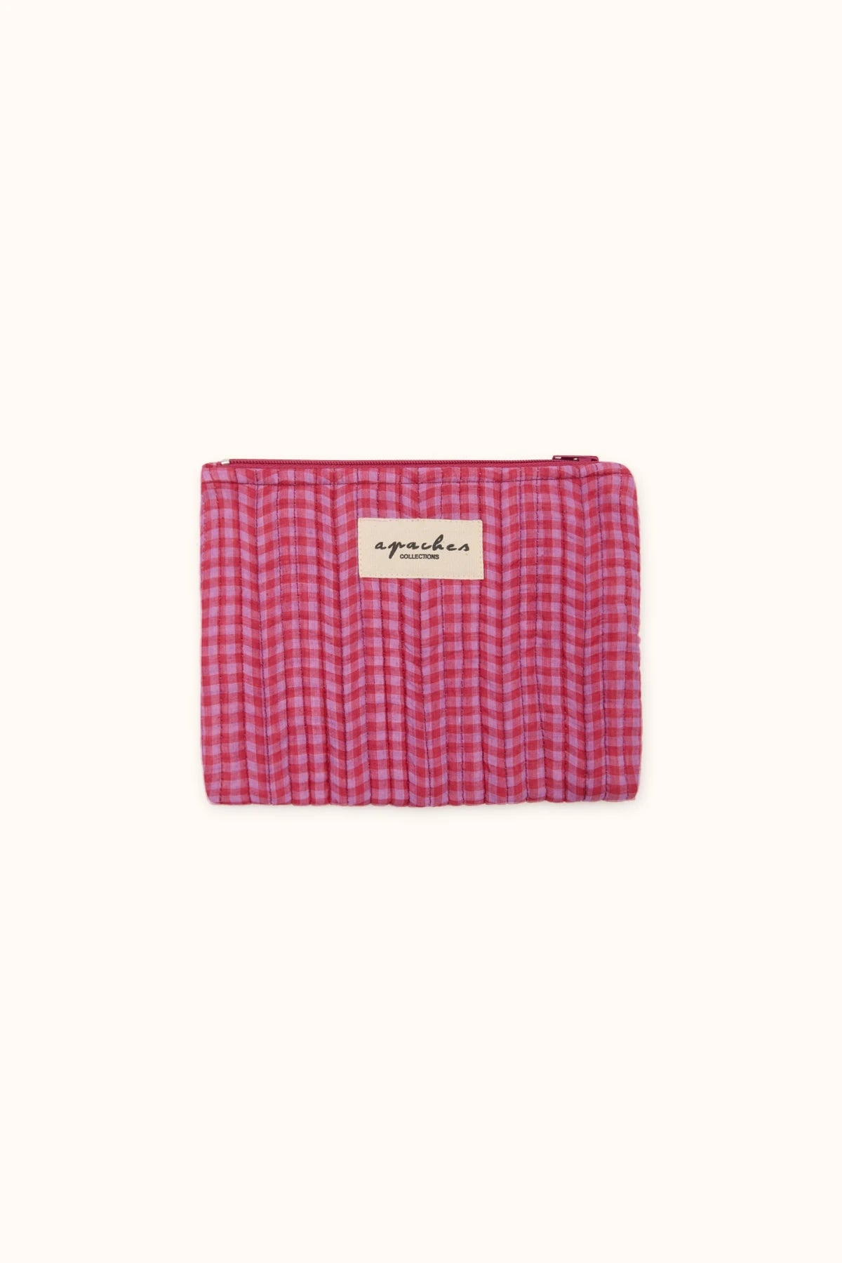 Mini Pochette Mana "Khadi" Fuchsia