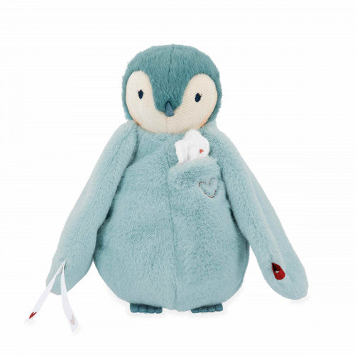 Peluche à bisous manchot Vert