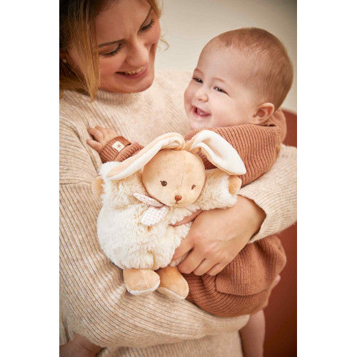Peluche lapin Patapouf Crème - 17 cm