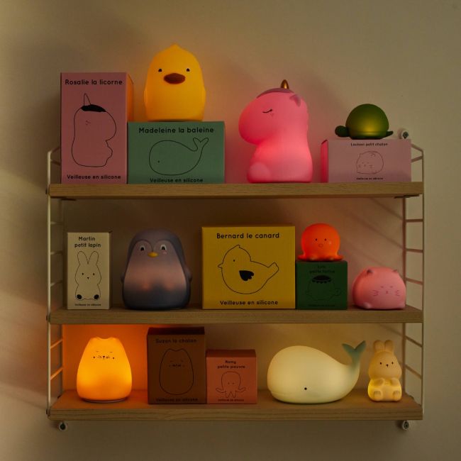Veilleuse Rosalie la licorne rechargeable Petit toi