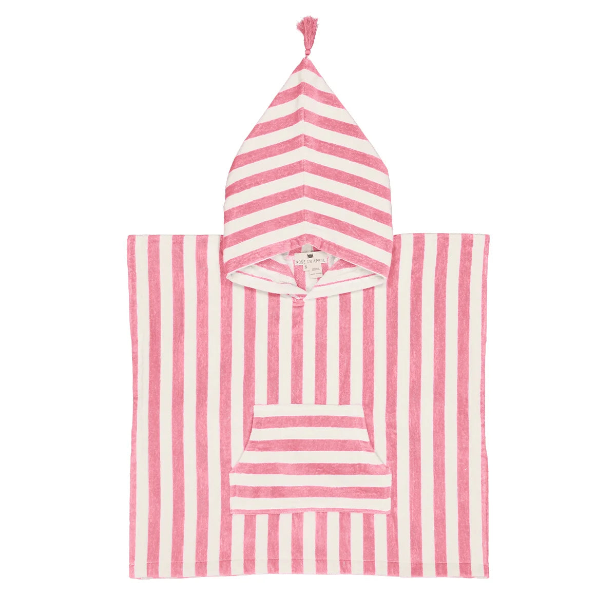 Poncho de bain Suzon Rayures 1-3 ans