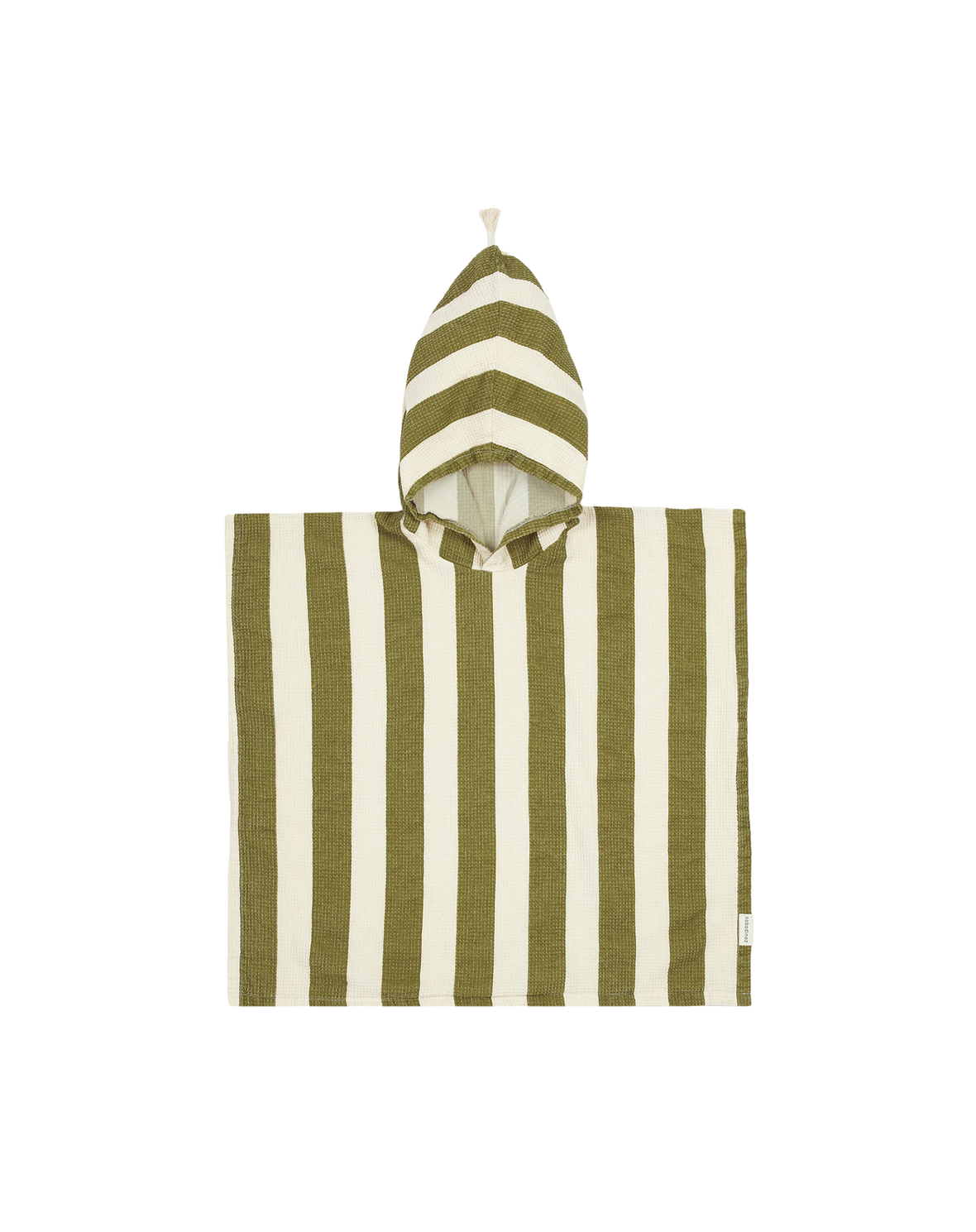 Poncho de plage en gaze de coton Portofino Pistachio
