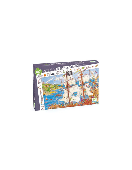 Puzzle d'observation Les pirates