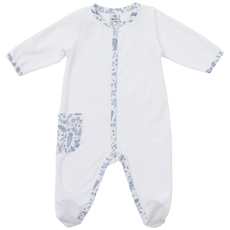 Pyjama velours Forêt enchantée