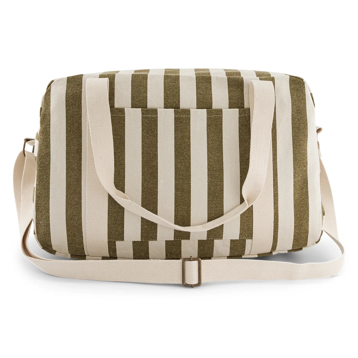 Sac à langer Raphael Rayures Olive / Greige