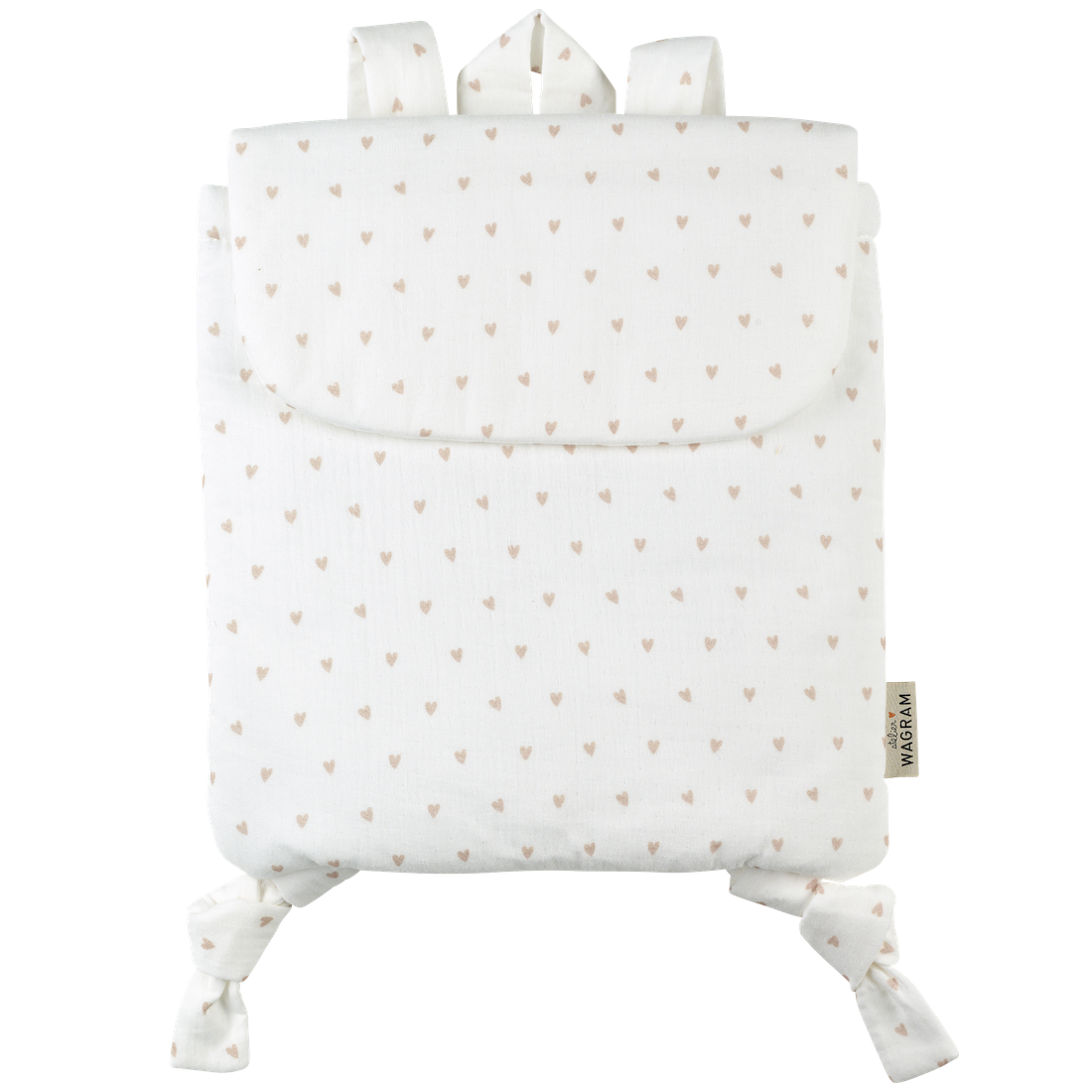 Sac à dos gaze cœurs