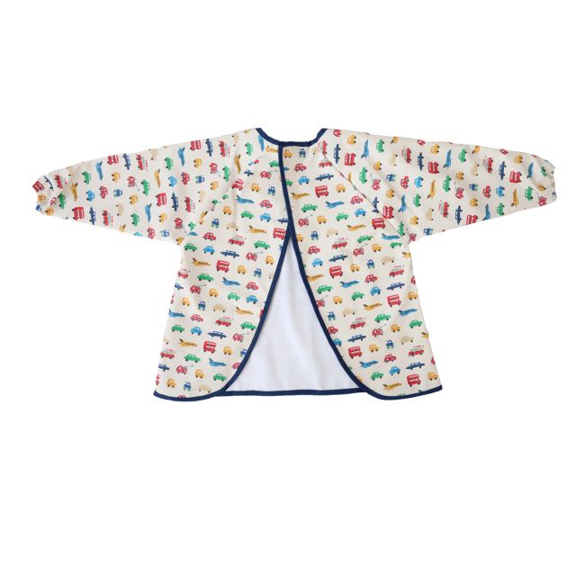 Bavoir tablier manches longues véhicules 3-5 ans Petit toi