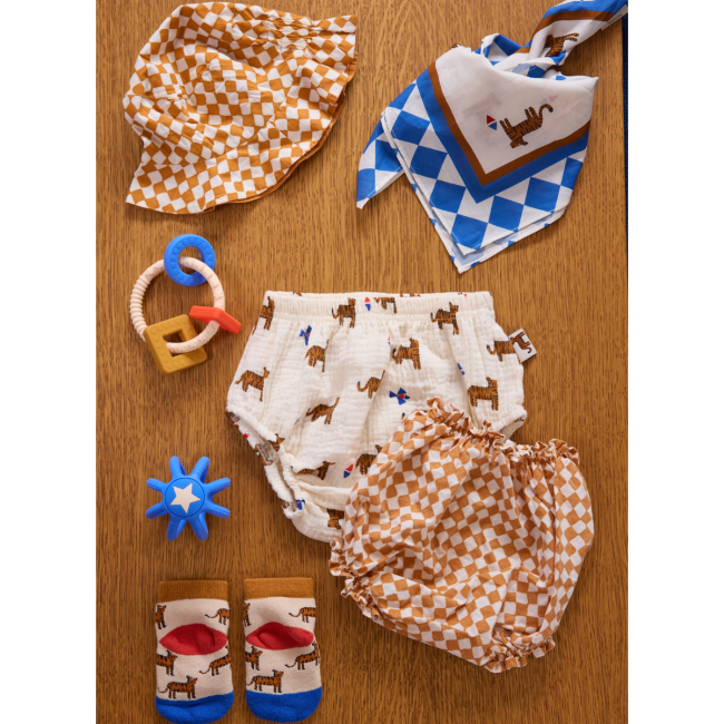 Chaussettes bébé tigres 0-6 mois -Tigre du Bengale Roodoudou