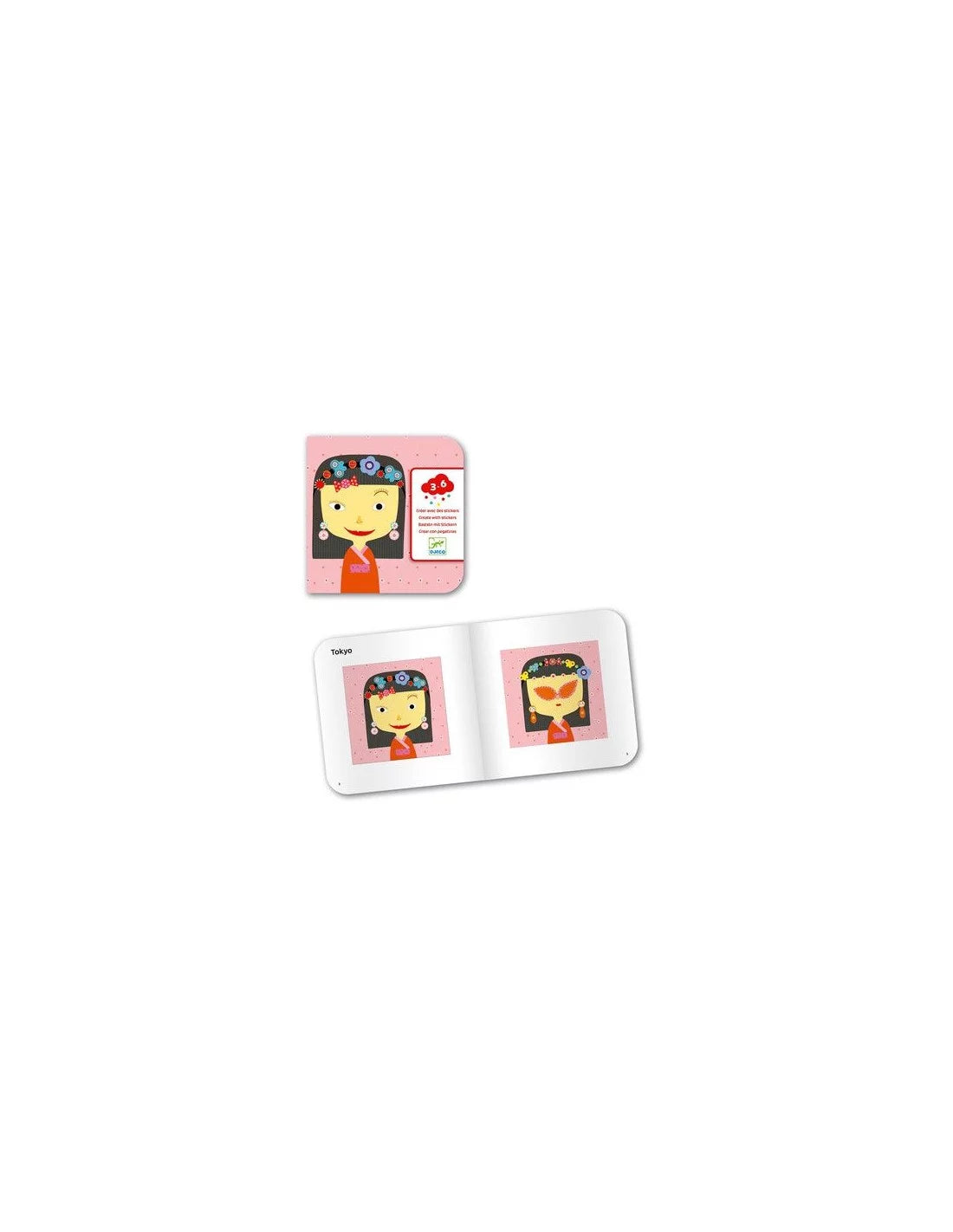 Créer des visages avec des stickers tous différents