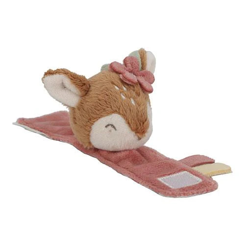 Hochet de poignet - Rose - Fairy Garden
